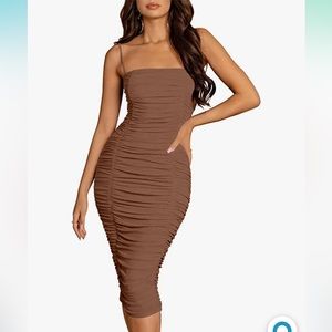 Brown dress